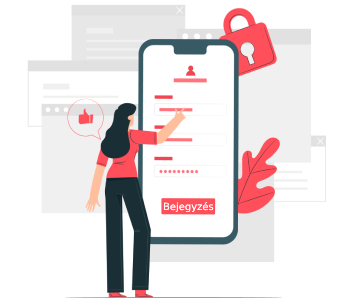 regisztráció egy online fogadási oldalon